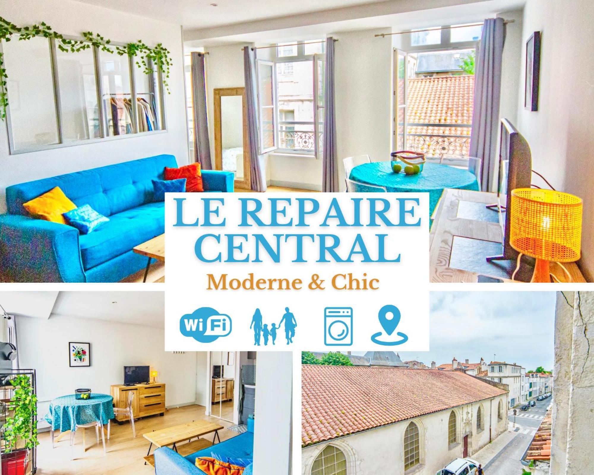 Repaire Central - Chic & Moderne - Wifi Gratuit - Parfaitement Equipe - Centre-Ville Historique لا روشيل المظهر الخارجي الصورة