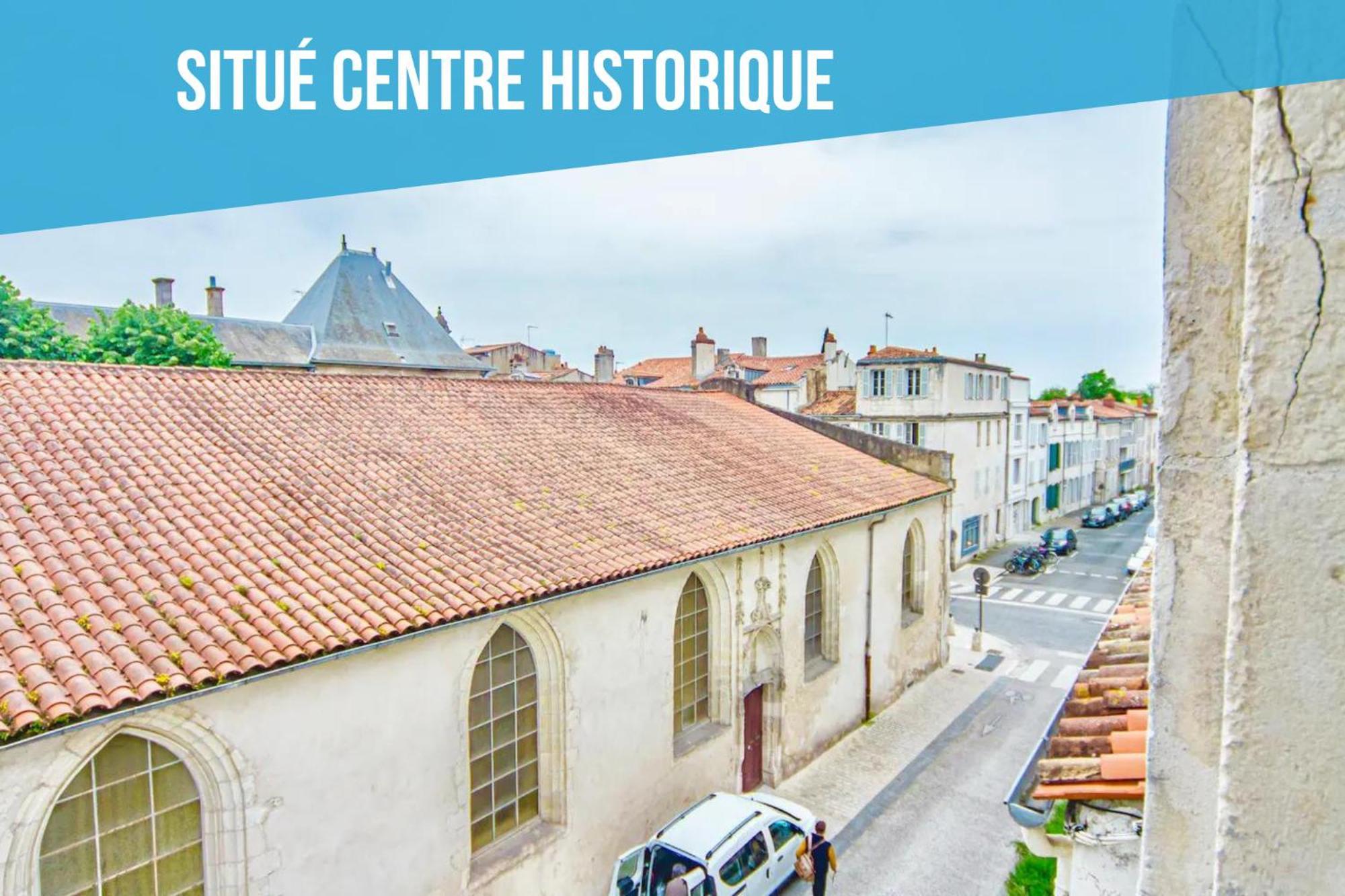 Repaire Central - Chic & Moderne - Wifi Gratuit - Parfaitement Equipe - Centre-Ville Historique لا روشيل المظهر الخارجي الصورة